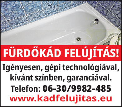 Fürdőkád felújítás